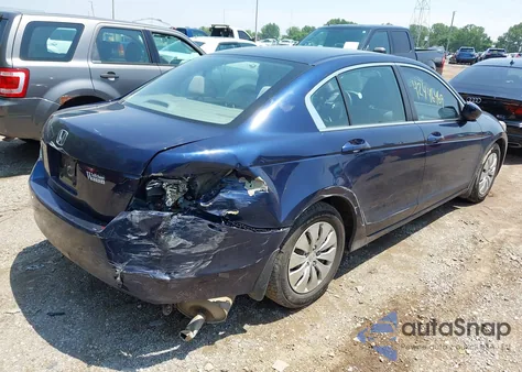 2009 Honda Accord 2.4 Lx from USA, damaged, VIN 1HGCP26329A055533